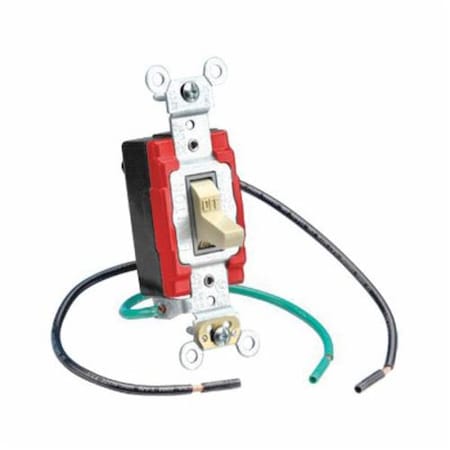 Leviton Toggle Switch Pigtail Sw 20A 1243-I